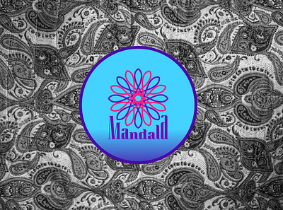 Mandala App Icon app branding dailyui design logo typography ui ux vector