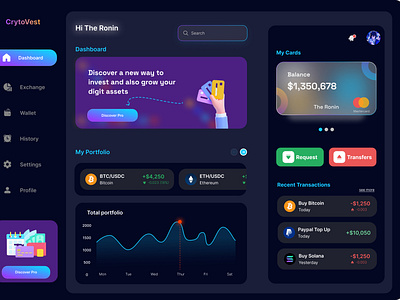 Digital Wallet 3d branding graphic design ui