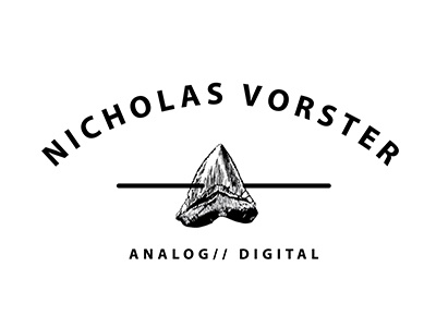 Nicholas Vorster analog digital logo mark photography simple