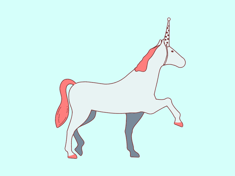A horse pretending to be a unicorn ... horse ik rigging spanish trot unicorn