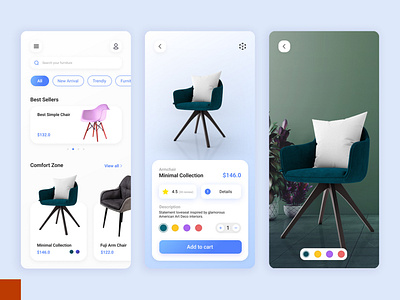 Furniture sales application design