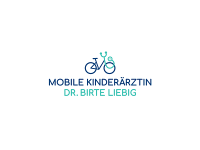 Mobile Kinderärztin Logo branding design graphic design logo