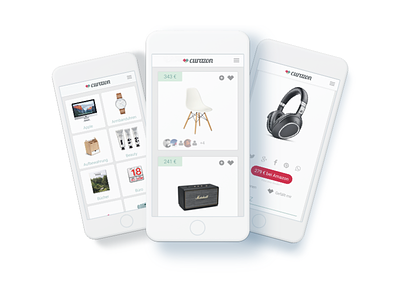 curazon design mobile shopping