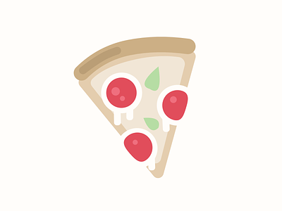 Pizza slice food illustration pizza slice