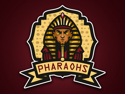 Pharaohs animal brand branding design esports logo for sale gamer icon illustration logo mascot mascot design mascot logo sport sports brand sports logo streamer team team logo vector