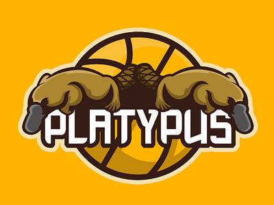 Platypus Logo animal brand branding design esports logo for sale gamer icon illustration logo mascot mascot design mascot logo sport sports brand sports logo streamer team team logo vector
