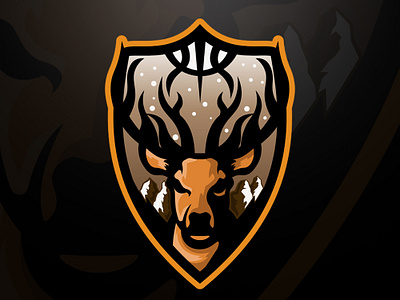 Stag Mascot Logo animal brand branding design esports logo for sale gamer icon illustration logo mascot mascot design mascot logo sport sports brand sports logo streamer team team logo vector