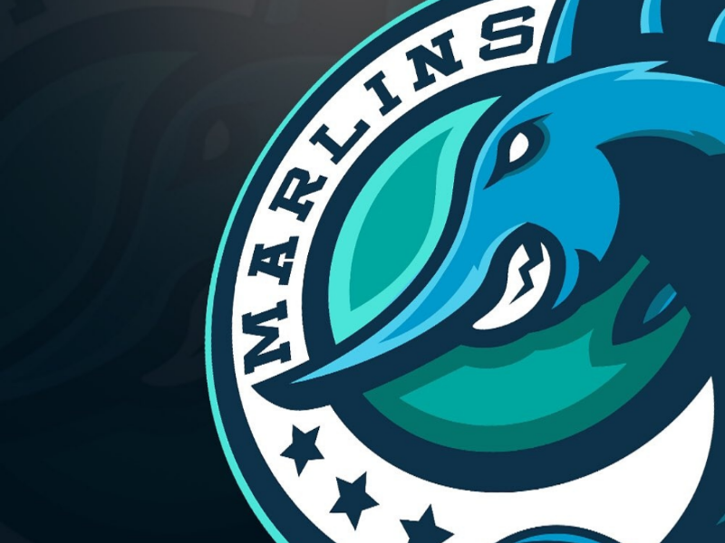 Marlins logo by Matthew Fawcett on Dribbble