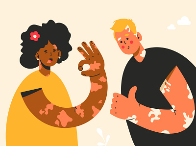 Vitiligo awareness diversity love selflove skin skinpositivity vitiligo