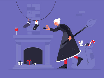 La Befana Celebration designs, themes, templates and downloadable graphic  elements on Dribbble