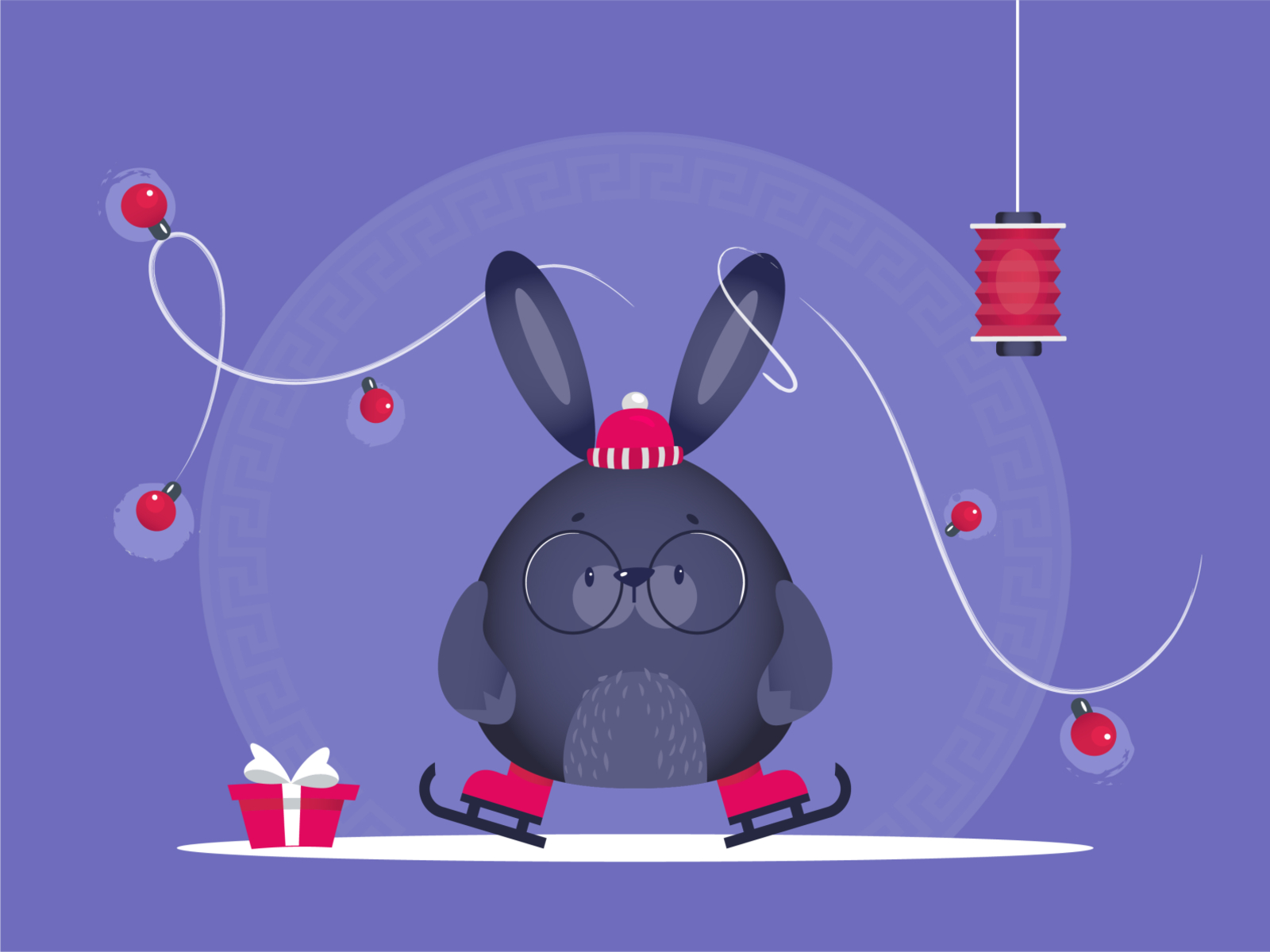 Chinese New Year 2023 asian black calendar chinese illustration january new year rabbit year zodiac