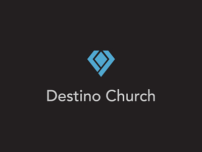 Destino Church brand church design graphic lettering logo ministry typography vector