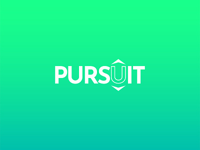 Pursuit Youth brand church church design design illustrator lettering logo ministry typography vector youth group