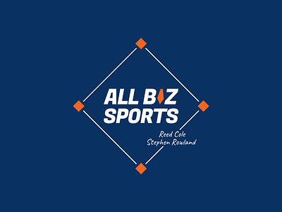 All Biz Sports brand branding business company design font logo sports tie