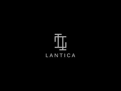 LANTICA minimal logo cool design icon logo minimal minimal logo simple