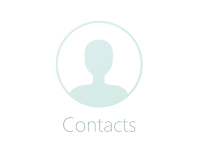 CONTACTS 3d ai app c4d dribbble icon ios maya photoshop ppt ui