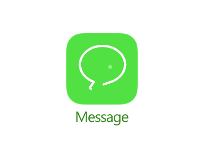 Message ae ai app dribbble icon interface ios ios7 photoshop ppt switch ui