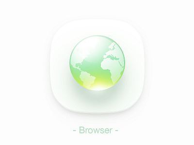 BROWSER ae ai app china dribbble icon interface ios ios7 photoshop ui
