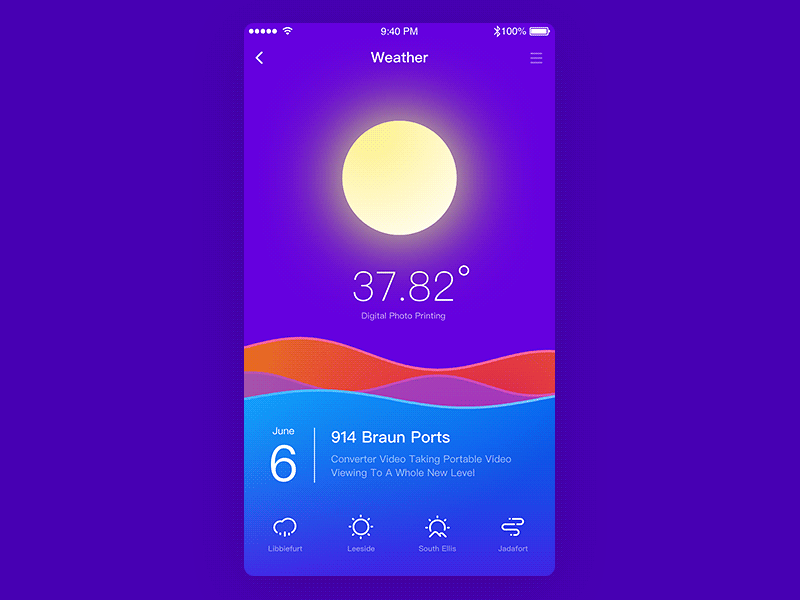 🙄️ 泡椒凤抓蛮好吃的~ app icon sketch ai ps weather gif ue ux ui shanghai dribbble
