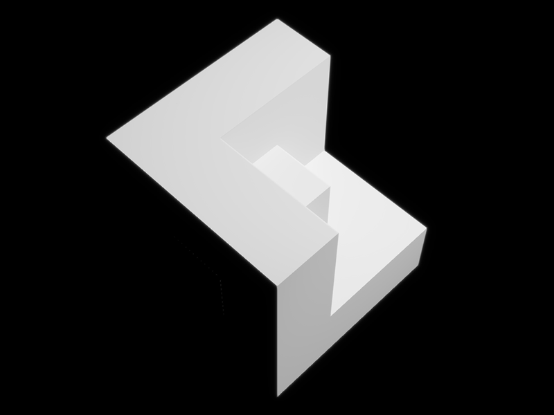 Cube Inc 3d animation cinema4d design logo u render