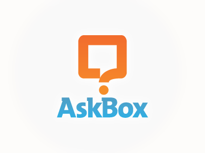 AskBox.me Logo branding logo typography