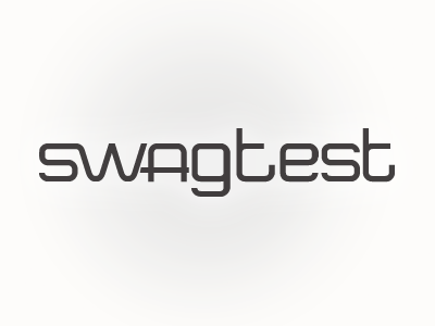 swagtest Logo branding logo typography