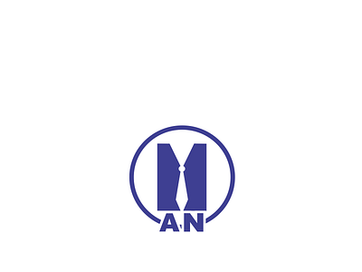 Logo man branding graphic design logo motion graphics ui