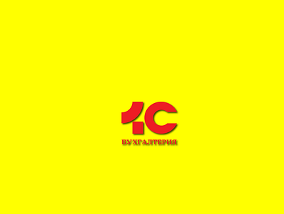 Logo 1C animation branding graphic design logo ui