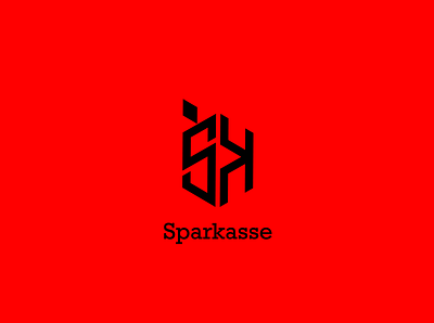 Logo design Sparkasse branding design illustration logo logodesign
