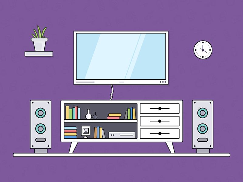 Home Media Center by Salah Elimam on Dribbble