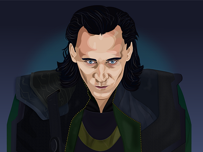 Loki. Marvel. Tom Hiddleston by Tatyana Cherkashina on Dribbble