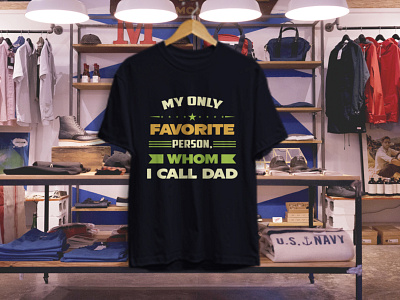 Best Father T-shirt design animation branding fathers day graphic graphic design happy logo motion graphics t shirt t shirt design