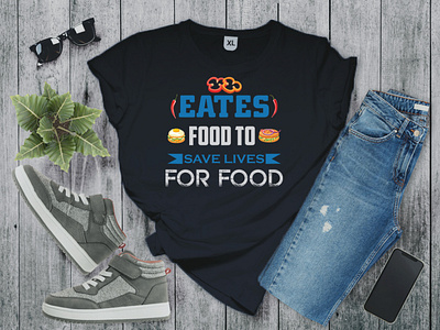 food t-shirt design branding design