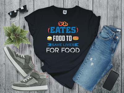food t-shirt design