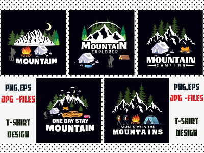 Mountain Sublimation T-shirt Bundle