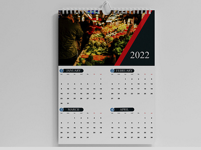 Calendar Design 2022 Template