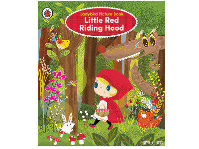 Little Red Riding Hood book children cover illustration