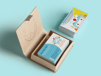 Pediatric dentistry logo & business card