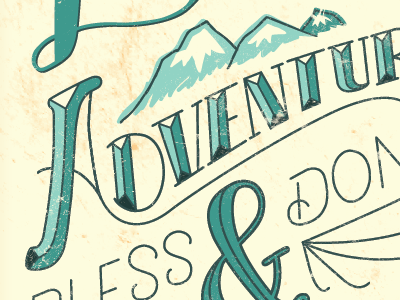 Live Travel Adventure hand drawn hand lettering lettering quote type typography