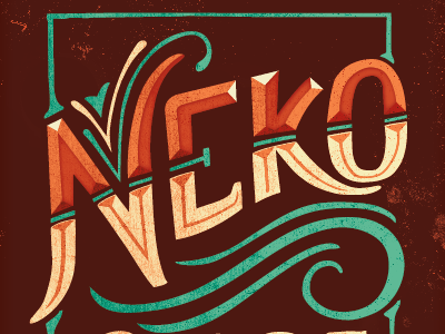 Neko Case // Gig Poster // Courtney Blair gig gig poster lettering music neko case poster wip