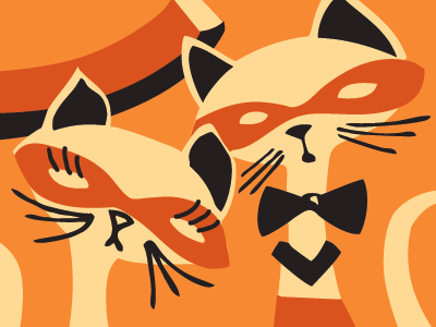 Kitties Meow // WIP cat illustration kitties meow