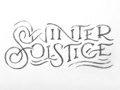 Winter Solstice // WIP // Courtney Blair 