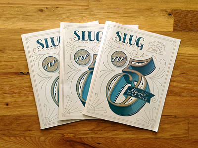 SLUG Magazine // December 2014 Cover // Courtney Blair