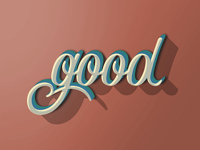 Good // Courtney Blair good hand drawn type lettering type typography