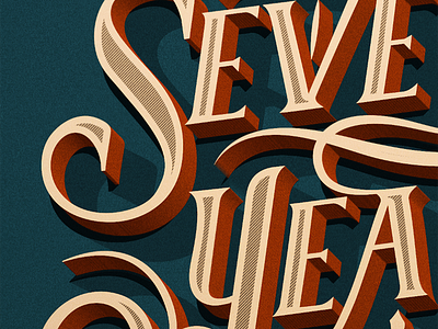 Twenty Seven Years // Courtney Blair hand drawn type lettering type typography