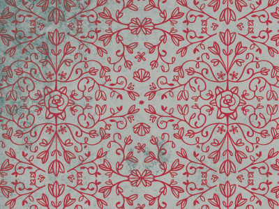 Color variation damask flower pattern texture