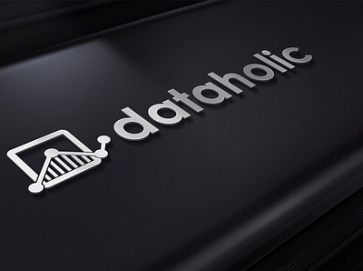 DataHolic adobe business creative data analytics data visualization database design export logo monograms vector