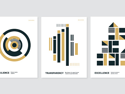 Abstract Series abstract design excellence freedom geometric hunger illustration integrity poster resilience transparency values