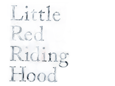 Little Red Riding Hood Redesign book crayon graphic design redesign texture