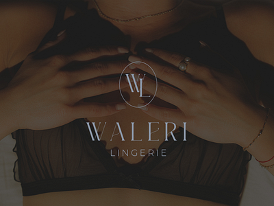 Waleri Lingerie branding design graphic design logo